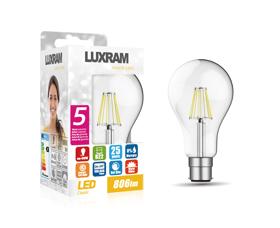 Value Classic LED Lamps Luxram GLS